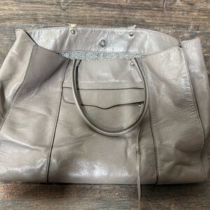 Rebecca Minkoff Gray Leather Tote AS IS